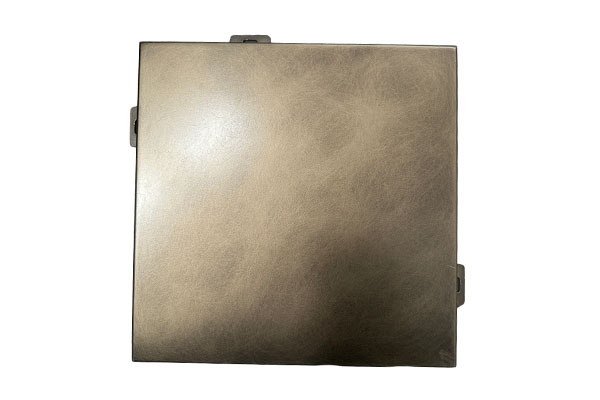 What kind of protection role can Imitation Copper Brushed Aluminum Veneer play in building safety?